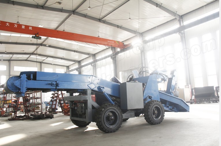 YZW Wheeled Belt Mining High Loading Capacity Tunnel Mucking Loader