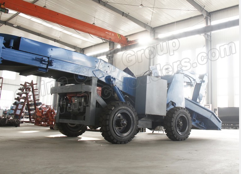 YZW Wheeled Scraper Type High Working Speed Mucking Machine Rock Muck loader