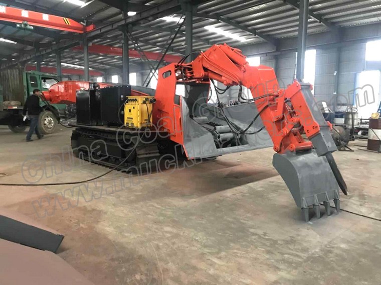 Underground Mucking Rock Loading Machine Crawler Mucking Loader