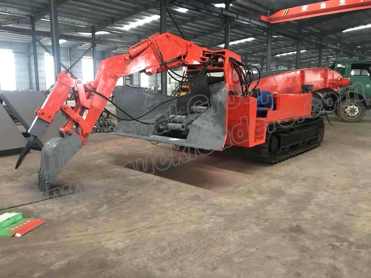 Underground Mucking Rock Loading Machine Crawler Mucking Loader