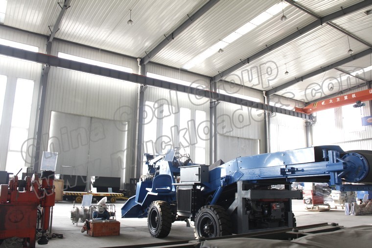 Wheel-Rail Loader Muck Mineral Loader