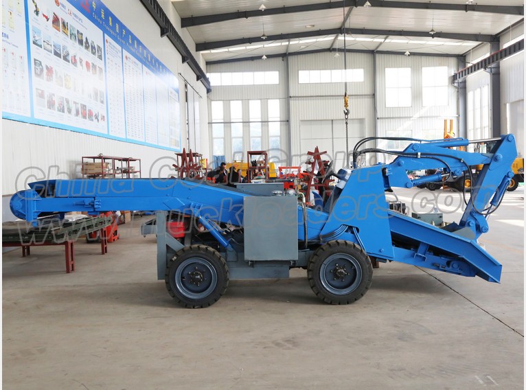 Wheeled Stone Mucking Loader Used In Gold Mine