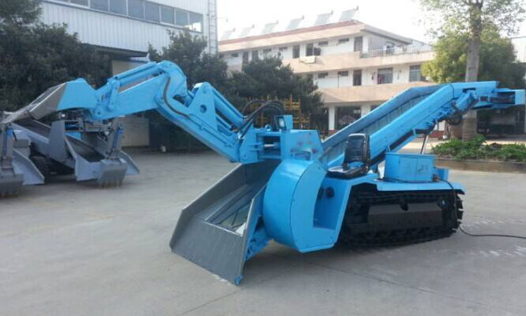 ZWY-80/45L Underground Mining Crawler Mucking Rock Loader Characteristics 