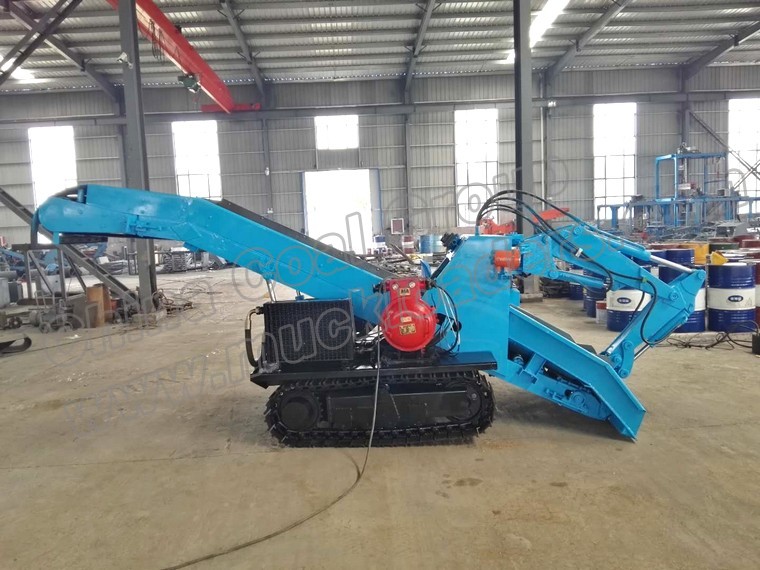 Maintenance And Service Of Mucking Rock Loader