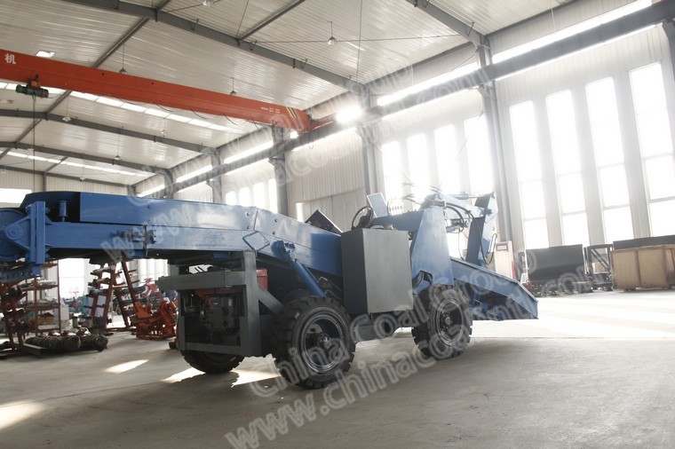 Coal Rock Mucking Loader for Mine Canal Basement Tunnel