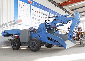 Coal Rock Mucking Loader for Mine Canal Basement Tunnel