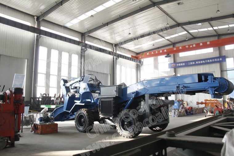 Tunnel Mucking Equipment Electric Mucker Loader