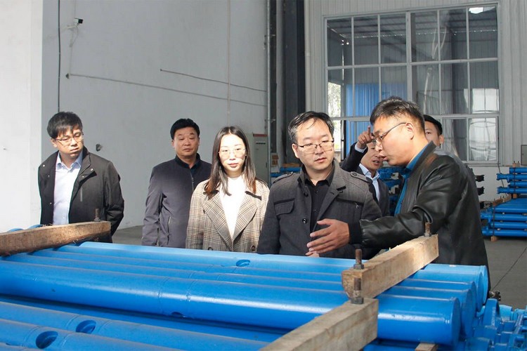 Warm Welcome Jining High-Tech Zone Lead Visit China Coal Group