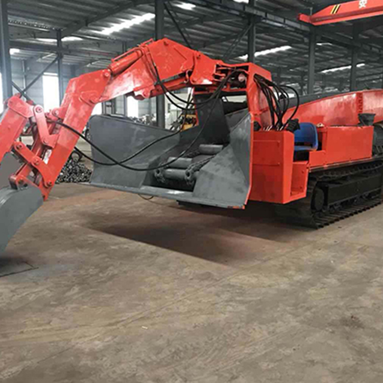 Unique Skills Of Mine Tunnel Mucking Machine In Roadway Wading