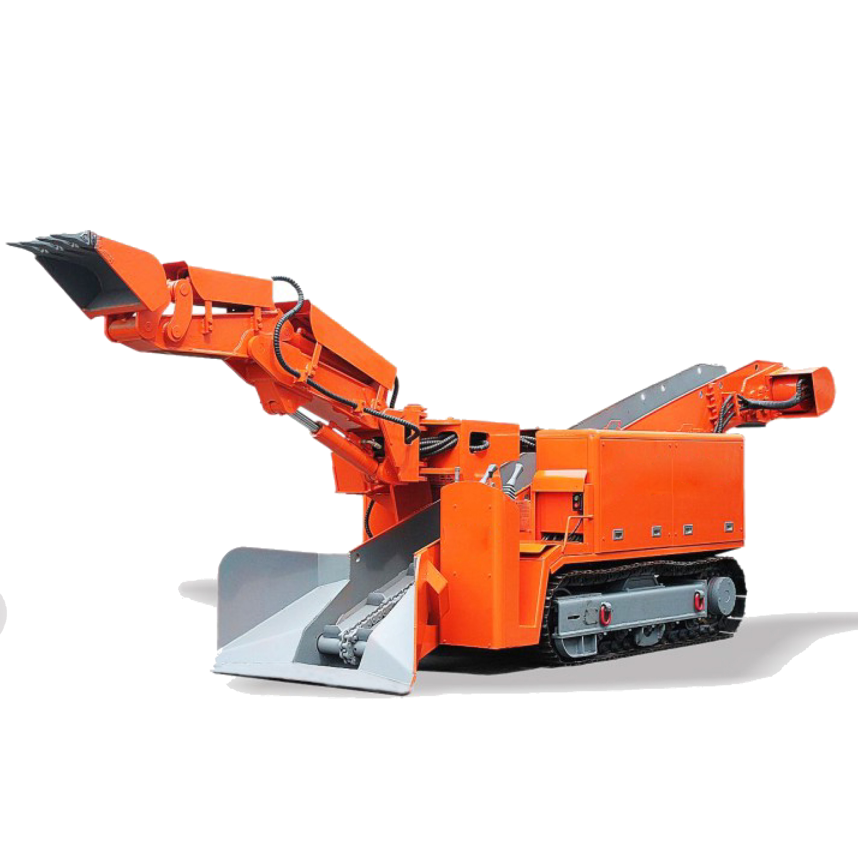 Coal Rock Mucking Loader for Mine Canal Basement Tunnel