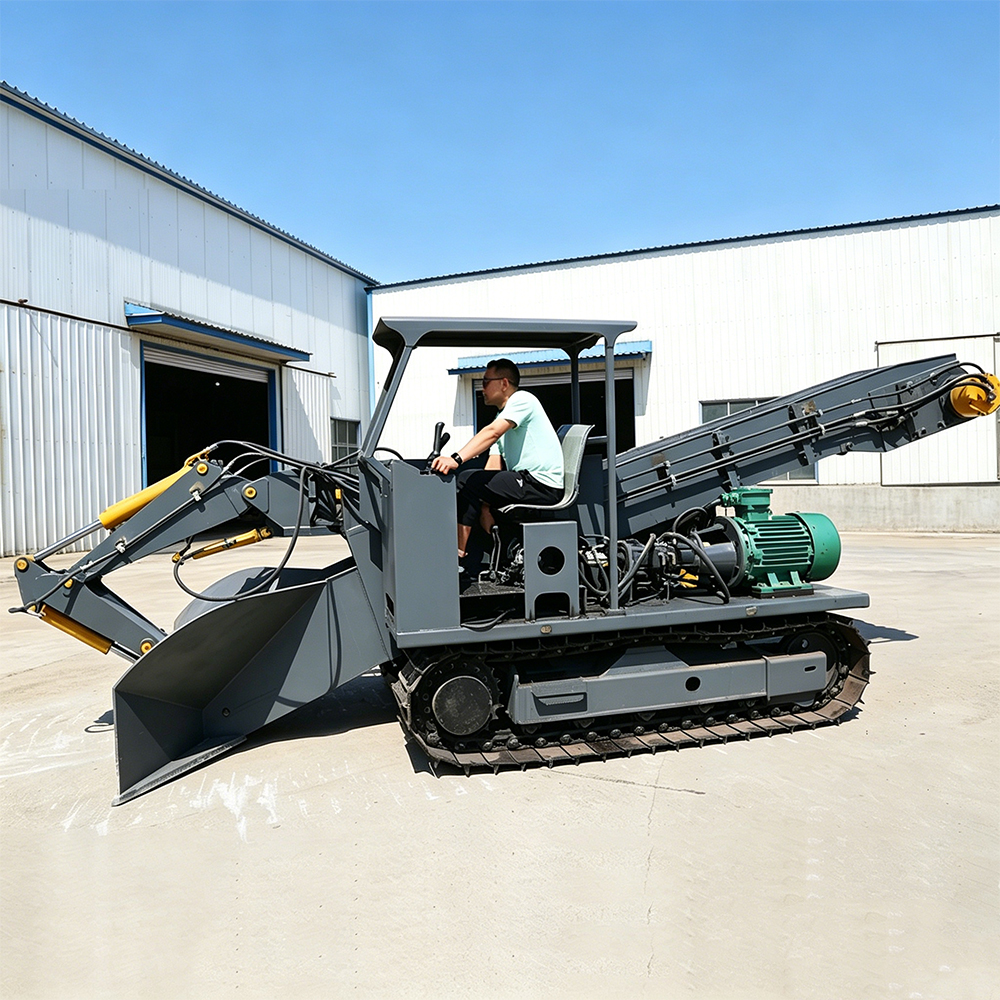 Wheeled Stone Mucking Loader Used In Gold Mine